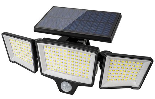 【極度の明るい太陽動きセンサーライト】:このソーラーライトは230個の超高輝度LEDビーズを搭載し、昼光色5000K、光束2750ルーメンで完璧な照明性能を実現!パティオ、ガレージ、プールの照明に最適です。 【広角照明とPIRモーションセンサー】:3つのライトヘッドは、上下左右に動かすことができます。このソーラー投光器は、革新的な広角・スマートセンサー制御を採用しており、照明角度は270°まで、距離は26フィートまで検知し、好みに合わせて光の方向を調整できます。 【長い作業時間・電気代0】:太陽ライトは日中自動的に再充電し、暗闇で働き始めます。従って、効率的に電池を満たすために日光にこれらのライトを取付けて下さい。 【無線リモート・コントロールおよび3つの照明モード】:リモコンのボタンを押すだけで3つのモードを設定できます。点灯モード1:動きが検知すると100%全点灯、人が離れると20秒後で消灯します;点灯モード2:動きが検知すると100%全点灯、人が離れると常夜灯になります;点灯モード3:暗闇や夜間に4.5時間点灯し(10%明るさ)、4.5時間後にモード1に自動的に切り替わります。