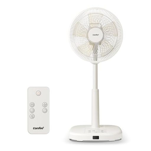 【静音設計】おやすみモード搭載の扇風機は、動作音はわずか35dB(図書館内40dB)と非常に静かで、一晩中ぐっすり眠ることができます。連続運転モードも選択できます。 【リビング扇風機】キッチン、ダイニング、バスルームなど多シーンで冷房・乾燥などに使えます。高さは68-88cmに調節可能で、下げてから寝室に移動させるのも簡単。また、首振り、ミュート、風速、タイミングはリモコンで遠隔制御できます。 【広角自動首振り】首振りボタンを押すと、左右に85°自動で首振り、上下に30°手動で調整できます。 5枚の大きな羽根がより強力な風速を実現します。 【入/切タイマー】最大タイマーは7時間で、1時間単位で調整可能です。電源を切り忘れる心配不要です。 【商品仕様】COMFEE' :◇寸法:奥行360*幅360*高さ680~880mm ◇本体重量:3.15kg◇最大風量:27.1 m3/min ◇電源:100V 50/60Hz ◇付属品:取扱説明書、リモコン、電源コード2m ※ 製品保証期間:一年間 ◇ヘルツフリー 東日本(50Hz)、西日本(60Hz)どちらでも使用可能です。