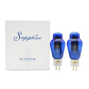 LINLAI300B-Sサファイアガラス1ペア真空HIFIバルブ電子管クラスペアリングオーディオアンプ交換用10W電力増幅(300B-サファイア)