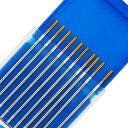 TEN-HIGHタングステン電極棒ランタン棒ランタナ(LAO2)1.5%入り10本直径1MM~3.2MM(Φ3.2MMxL175MM)