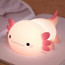 ウーパールーパーナイトライトかわいいギフト女の子へベッドサイドランプシリコンナイトライト充電式調光機能付き男の子/女の子への誕生日プレゼントDIMMABLEBIRTHDAYGIFTSFORBOYSGIRLS8
