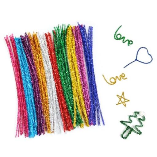 【🧡手芸モール】手芸モールの素材は柔らかくて手を傷付けません、子供遊びにも安心。簡単の動物、花、幾何図形を楽に曲がれる、遊び方は様々!クリスマス飾りDIY飾り物! 【💛高品質素材】簡単に曲げられる機能により、さまざまな物に丸めることができます。豊富で太い高品質の鉄線繊維で作られており、完全に曲げることができ、柔軟性があり、最も驚くべき形状に曲げたり、ねじったり、曲げたり、巻き付けたりするのが簡単です。 【💚詳細サーズ】手芸モールのサイズは長さ約30cmで、包装は100本を含み、全部で10色あり、各色は10本あり、DIYのニーズに十分な数があります。子供たちは面白い形やアクセサリーを作ることができます。 【💙幅の広い用途】早期教育センター、幼稚園、小学校のマニュアルクラス、親子アクティビティ、コスプレ、仮面舞踏会、休日の装飾などに広く適用されます。子供の創造力と想像力を養うために設計されました。 【💜素敵なプレゼント】想像力を発達させ、パイプを毛虫、クリスマスツリー、野菜、動物などの楽しい形にひねります。子供や友人に与えることができ、一緒にクラフトする楽しみを楽しむことができる斬新な贈り物セット。