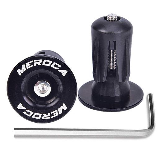 popluxyバーエンドキャップ自転車バーエンドプラグ滑り止めアルミ合金軽量耐久性1ペア4色選択可