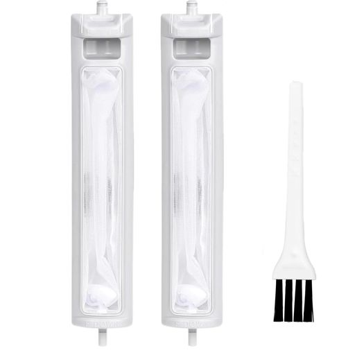 【商品仕様】糸くずフィルターの寸法:約212x42mm;材質:プラスチック+ナイロン網;2個セット 『多機種に対応可能』本製品はES-LP1、ES-LP2に対応、シャープ洗濯機対応用の糸くずフィルターです。ES-GE70P-G、ES-GE70R-A、ES-GE7A-N、ES-GE7B-W、ES-GE7C-W、ES-GE7D-W、ES-G7E2-KB、ES-G7E3-KW、ES-G7E5-KW、ES-GE55N-S、ES-55E9-KB、ES-55E9-KP、ES-A70E9、ES-G10EBK、ES-G10FBK、ES-G10GBK、ES-GE60P-P、ES-GE60R-P、ES-GE6A-Pなどの機種に対応できます。流通コード:210-337-0428、210-337-0457、210-337-0419 家電量販店に行く必要はありません!ネットで簡単に注文でき、突然のフィルター破損にも迅速に対応します。 【掃除 · 交換手順】: 1糸くずフィルターのつまみの奥を押し下げると上部の軸が外れ、洗濯機から糸くずフィルターを取り出します。