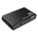 RENVMEXY8KHDMI音声分離器|8K/60HZ・4K/120HZ対応|5.1光デジタル+3.5MM音声出力|ARC対応|40GBPS帯域幅|PS4/PS5/SWITCH/XBOX/PC対応|アルミ合金製