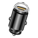 TEMEDO【超ミニデザイン】シガーソケットUSBQC3.0ポート電圧計すべての金属/軽量シガーソケットUSBPD36WしがーソケットUSB急速充電器カーチャージャー車充電器ほとんどの電子機器に適してい…