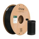 ESUNFLEXIBLETPE3DプリンターフィラメントTPE83A1.75MM径寸法精度+/-0.05MM、3Dプリンター用FLEX弾性樹脂フィラメント素材柔軟性も耐久性も優れる正味量1KG(2.2LBS)スプール造形材料(黒)
