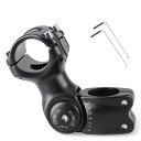 AZARXIS自転車ステム25.4MM/31.8MMプラスマイナス60°クランプハンドルステムアルミ606190MM/110MM/120MM/130MMロードバイクマウンテンバイククロスバイクMBTBMX(25.4X90MM)