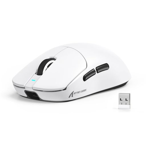 ATTACKSHARKX8SEゲーミングマウス3モード接続2.4GBluetoothUSB-C有線BK52820チップPAW3311センサー超軽..