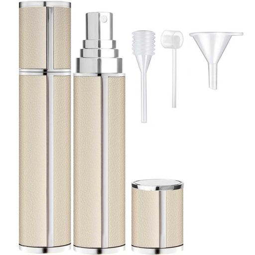 アトマイザー香水ボトル香水噴霧器持ち運びに便利漏れない詰め替え小分けミニ持ち歩きボトル入れ替え容器携帯用詰め替え簡単旅行デート仕事男女兼用9カラー選べる10mlスターライト