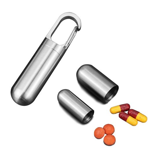 CMDピルケース携帯用薬ケース小型おしゃれ防水防湿サプリメントケース小分け小物入れ薬入れケースキー..