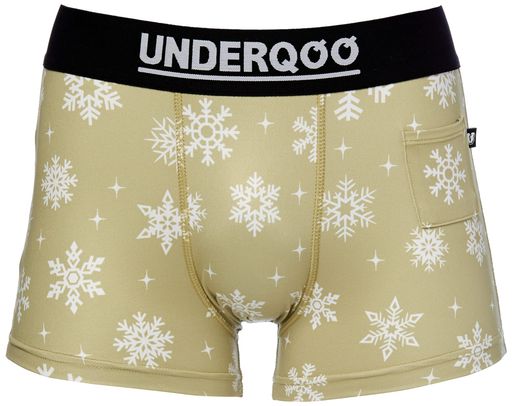 Other Apparel - [アンダークー]雪の結晶柄ゴールド5Pポケット付き