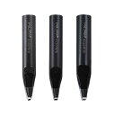 WUTA3セット楕円形穴あけポンチポンチ鋼製ベルト穴あけレザークラフトポンチ工具DIY穴あけ工具
