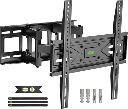 USX MOUNT テレビ壁掛け金具 26~65インチ対応 フルモーション式 耐荷重45kg 中大型 tv壁掛け金具 壁掛けスタンド 移動式 テレビアームウォールマウント かべかけ金具 32 40 42 43 50 55 60型