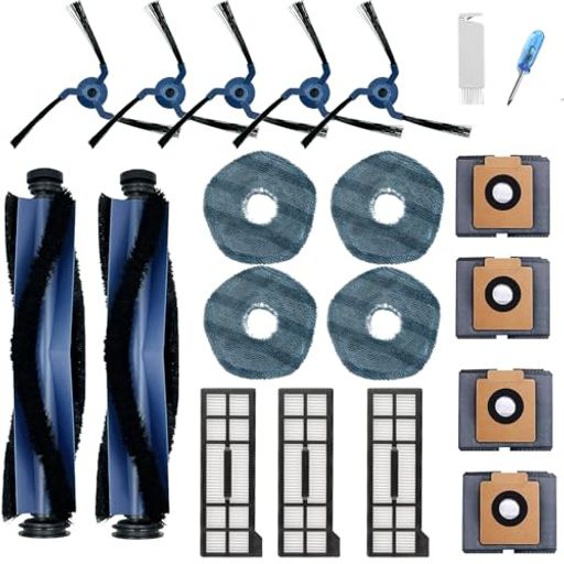 EufyX10ProOmni消耗品ロボット掃除機アクセサリーメインブラシX2フィルターX3紙パックX4ブラシX5繰り返..