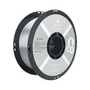 QIDITECHABSRAPIDOメタルフィラメント1.75MM3DプリンターフィラメントメタルABS1KGスプール(2.2ポンド)、高速印刷に適し、ほとんどのFDM3Dプリンターに合う3D印刷フィラメント、シルバー
