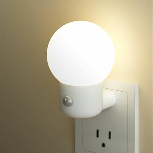 センサーライト室内足元灯コンセント省エネ節電対策廊下/和室/寝室/玄関/階段/リビング/キッチン適用おしゃれなギフト