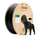 ESUNABSPLUS3DプリンターフィラメントABS+寸法精度+/-0.05MM、1.75MM径3Dプリンター用正味量1KG(2.2LBS)スプール造形材料ABS樹脂材料(黒)