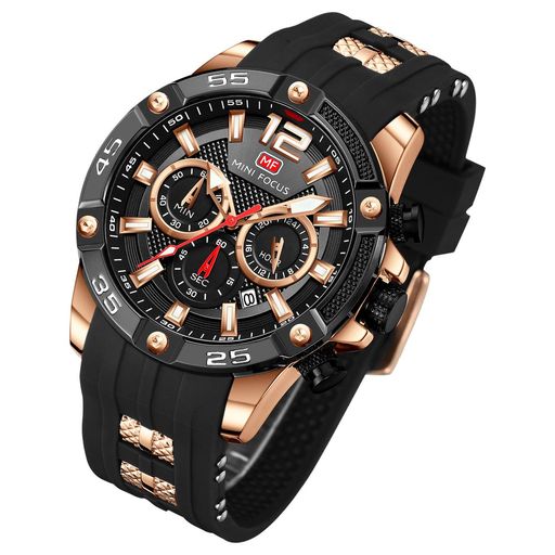 腕時計メンズBesTnうで時計人気おしゃれビジネス紳士腕時計シリコンクオーツウォッチブラック