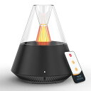 LTYIOEアロマディフューザー加湿器卓上小型USB給電150MLリモコン付きビンテージLEDライト雰囲気作り空焚き防止コンパクトお手入れ簡単静音オフィス/寝室...