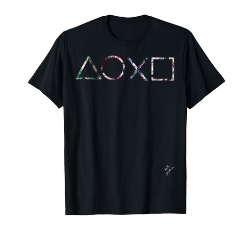 geometryoutfithandmadedrawnsquare-triangle-cirle-xTシャツ