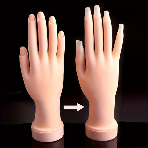 ハンドマネキントレーニングハンド(ネイル用)右手練習用マネキン手指ハンドマネキンマネキン施術トレーニング