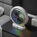 SEKIDAR卓上扇風機携帯扇風機雰囲気ライト180°回転可能USB扇風機TYPE-C静音強力大風量風量3段階調節長時間連続使用ミニ扇風機呼吸ライト付きリビング車用アウトドアキャンプ寝室トイレ用