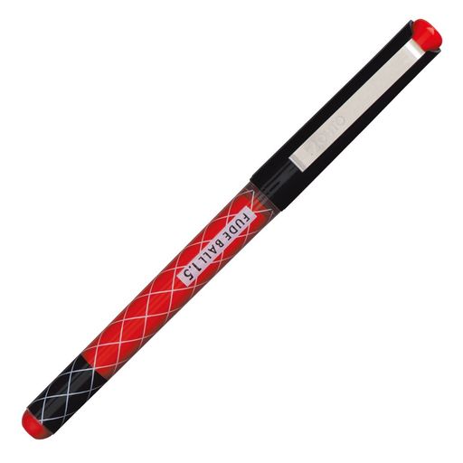 なめらかな書き味の直液式水性顔料ボールペン 【サイズ】全長138x軸径10.5x最大径14mm 【重量】10.5g 【材質】軸・キャップ:PP 天ビス:ABS クリップ:SK材 【生産国】日本 【入数】10本(使い切りタイプ)