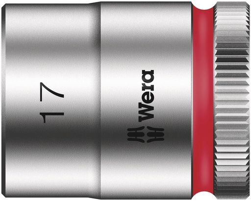 WERA ヴェラ 差込角3/8DR ZYKLOPソケット 六角差込サイズ17mm 全長30mm 003562