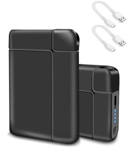 電気スリッパ専用バッテリー5V2.1A8000mAh小型残量表示電熱グローブ電熱マフラー電熱ソックスなどに適..