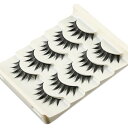 フェイクアイラッシュホットロング厚ビューティ化粧ファッションナチュラルFOR5PAIRS/SET