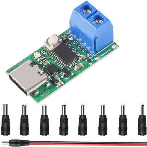 DAOKAIType-C急速充電トリガーモジュールPD2.03.0端子付きDCトリガーポール検出器1...