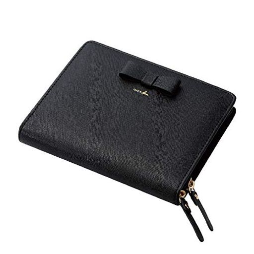 エレコム電子辞書ケースDICT.femリボンLサイズEX-wordBrain2020年新モデル対応ブラックDJC-028LBK