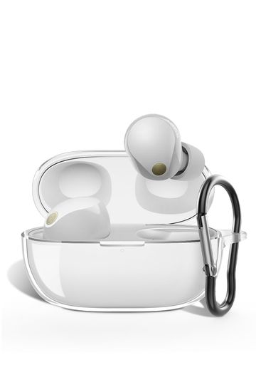 VikisdaWF-1000XM5用ケースクリア【2023年9月発売】WF-1000XM5専用保護カバーTPU素材分離式LEDライトが見える装着充電可能全面保護落下防止キズ防止耐衝撃防塵軽量ソニーイヤホン1000XM5(2)