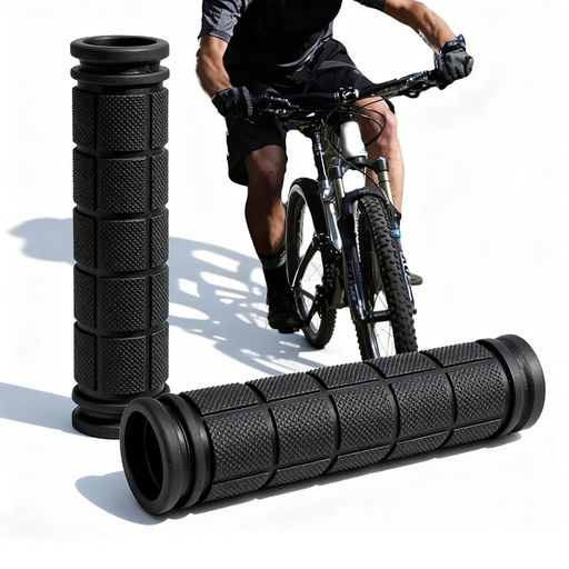 City Cycle - TUDOUZZZ自転車ハンドルグリップグリップ滑り止めゴム製衝撃吸収グリップ交換補修修理予備ママチャリキックボードマウンテンバイク/ロードバイク/折りたたみ自転車対応内径22mm2個入りブ…