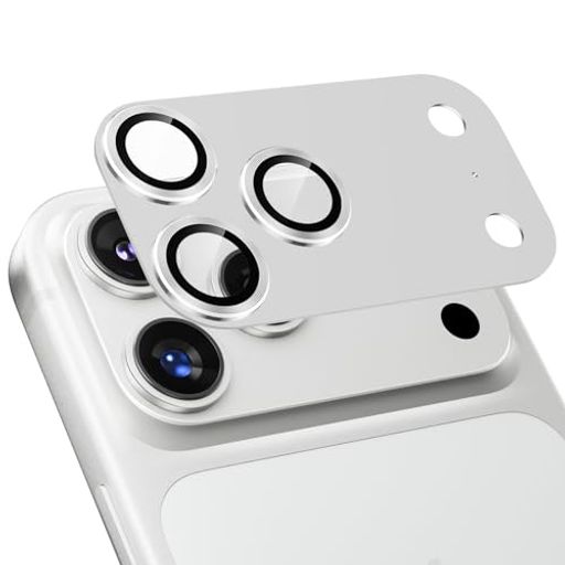 Podick レンズカバー iPhone 17Pro 用 カメラフィルム 全面保護 アルミ合金製 強化...