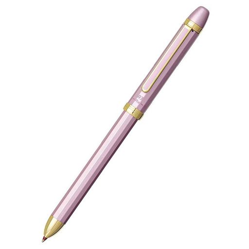 全長136.3mmx最大径10.5mm 真鍮 ケシゴム-100AA、ボールペン替芯BSP-100S(#1・黒、#2・赤)0.7mm油性染料インク 製品仕様:真鍮ボディーにメタリック塗装仕上げ、シャープペンシルとボールペン(2色)が一体となった複合ペン シャープペンシル/回転繰り出し式、ノック(キャップスライド)式、油性ボールペン(黒・赤)/回転繰り出し式