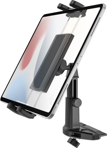 Dosvsi車載ホルダーCDスロットタブレットホルダー【2024新型高さ調節可能アーム】車CDプレーヤーipadホルダータブレットスタンド自由調節360度回転取り付け簡単日本語説明書付き4-13インチ…