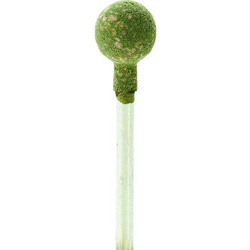 外径(mm):10 形状:球 軸径(mm):3 軸長(mm):45 粒度(#):220 色:グリーン