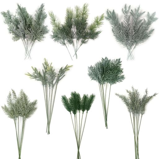 人工観葉植物装飾48個、8種類インテリア水やり不要お世話不要ミニインテリアグリーン造花観葉植物かわいいまあるい光触媒グリーン