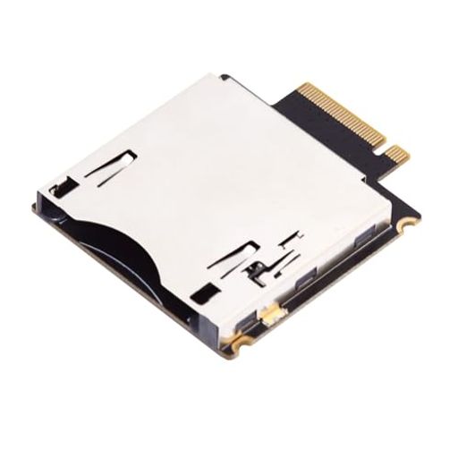ノートパソコン、カメラ、ゲーム。 素材の利点:高品質の金メッキコネクタを使用し、PCBには高周波で低抵抗の高品質素材を使用、PCBは精密に作られています。 帯域速度:PCIe4.0 gen4x2 (CFexpress B仕様フルスピード対応) 製品用途:CFexpressカードをM.2 NVMEスロットに拡張するのに適しています。 (XQDカードには使用できません)。 設計上の利点:差動信号強化レイアウト設計、CAFマイクロショート現象なし、高速信号データ伝送、寄生容量なし、寄生インダクタンス信号減衰干渉なし。 NGFF M.2 NVMe ホストからCFExpress CFB拡張アダプター M2 Mキー CFEタイプB対応 R5 Z6 Z7メモリーカード対応