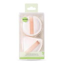 【2枚】肌の色マシュマロパフメイク用パフ乾湿両用上化粧エアマットパフ超ソフトコットンを厚くするメイク用パフ(丸+三角各1)多機能エアパフ希釈粉末能力が高いしずくのシェイプメイ…