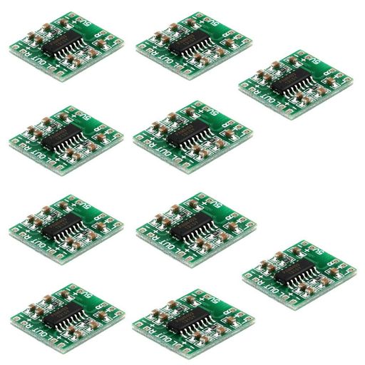 デュアルチャンネルステレオ、5V電源は3W +3 Wの電力を出力でき、4Ω、8Ωの小型スピーカーを直接駆動でき、出力電力、十分なエネルギー、優れた音質。 超ミニボリューム:1.85 x 2.11 cm。小さなスペース内でさまざまなデジタル製品に簡単に配置でき、高効率の増幅 LCフィルターを備えた独自のクラスDデジタルパワーレスボードは、コンピューターのUSBから直接電力を供給できます。 優れたノイズ抑制、スピーカーに近い耳の場合は音声入力がなく、ノイズが聞こえません。