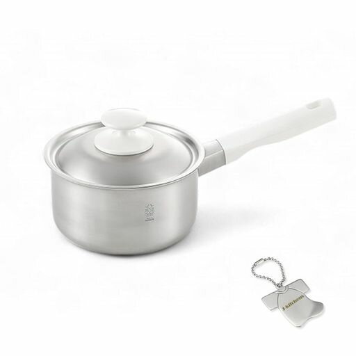 J-kitchensダイニングプロダクト片手鍋2層鋼16cm錆びにくく焦げ付きにくいガスIH対応日本製オリジナルタグ付