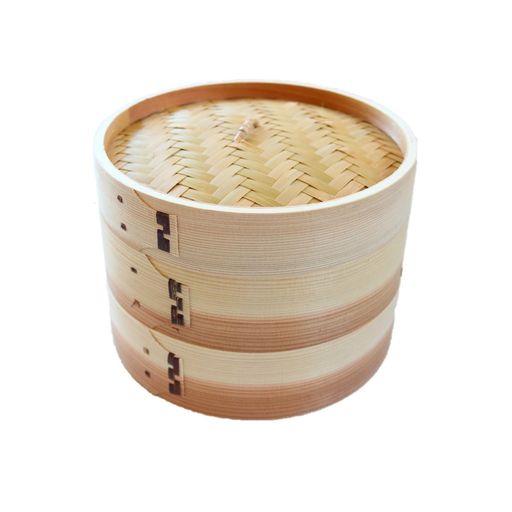 若兆中華二段せいろ蓋付直径21cmSER-3-5