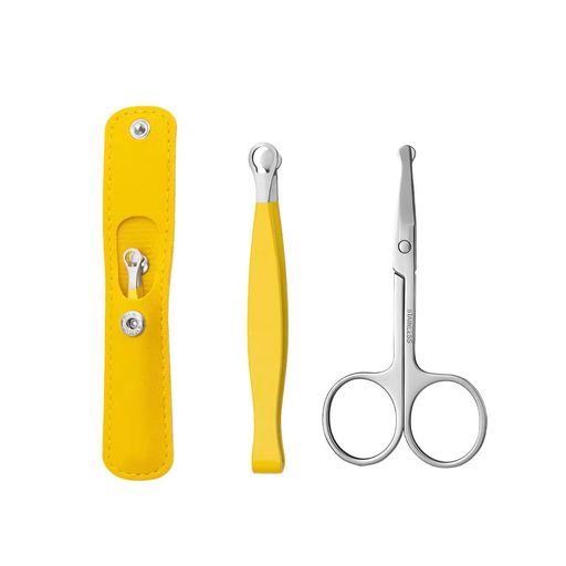 Derpilo鼻毛カッター鼻毛ハサミ2本セットはなげカッターメンズレディース【高硬度ステンレス製】使用簡..