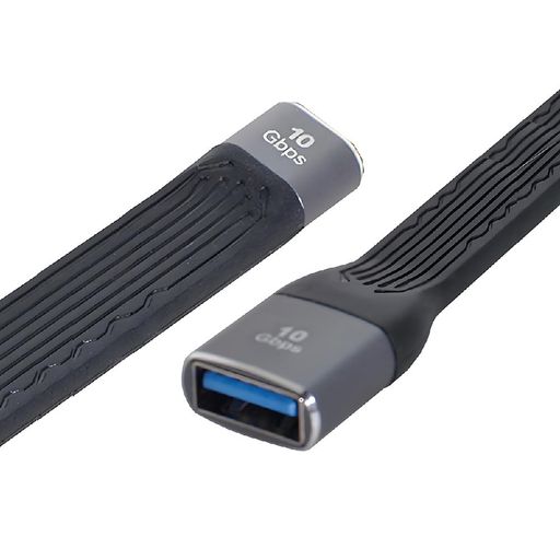 Type-Cメス端子はホスト側、Type-Aメス端子はターゲット側でなければなりません。リバーシブル接続はできません。 USB3.1 最大 10Gbps データ転送速度: Type-C メス ホストから OTG Type-A メスへの変換は 10Gbps のデータ転送速度をサポート。外部 USB Type-A デバイスを Type-C ホストのラップトップ、タブレット、スマートフォンに接続可能。USB ベース仕様 3.1 に準拠し、USB3.1 インターフェースと Type-C インターフェースを出力。USB 3.0 スーパースピード (10/5Gbps)、USB 2.0 ハイスピード (480Mbps)、USB 1.1 ロースピード (1.5Mbps) に準拠。 急速充電:Type-C USB電源とデバイスで使用すると、最大DC 5V 3Aのスループットを提供します。ケーブルスイッチにより最大5Vをサポートし、最大15Wの電力供給が可能になります。 内蔵フレキシブルPVC設計:従来の銅線の代わりに内部に銅線を使用することで、スペースを節約し、曲げやすく、使いやすく、全体的に平らにすることができます。
