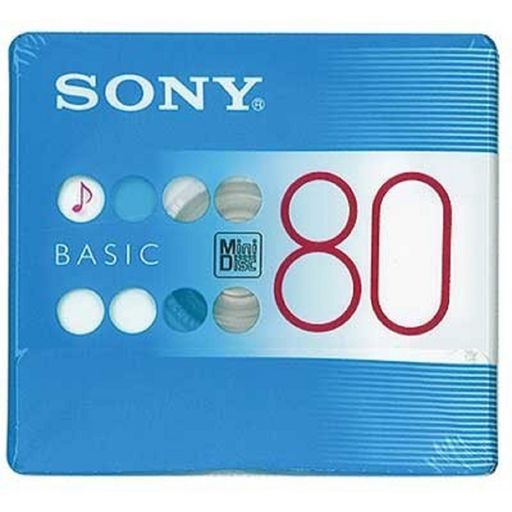 SONY録音用ミニディスクBASIC80分
