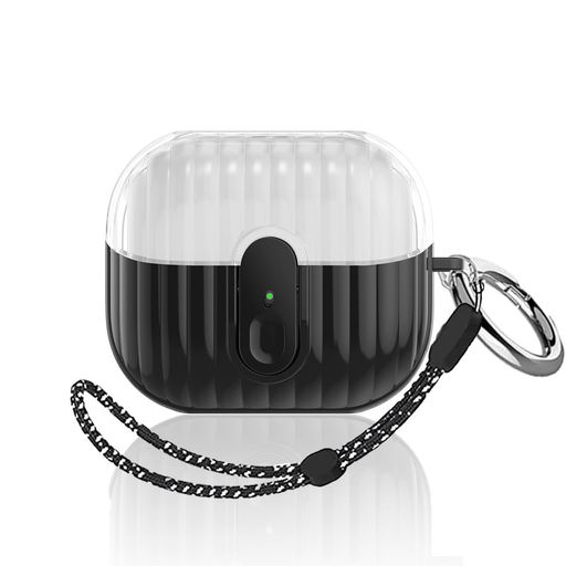 FORGALAXYBUDS3PRO/BUDS3ケースクリアロック機能GALAXYBUDS3PRO/BUDS3用TPU保護ケースロック付きLED可視耐衝撃紛失防止ワイヤレス充電対応カラビナ付き(透明+ブラック) FORGALAXYBUDS3PRO/BUDS3ケースクリアロック機能GALAXYBUDS3PRO/BUDS3用TPU保護ケースロック付きLED可視耐衝撃紛失防止ワイヤレス充電対応カラビナ付き(透明+ブラック)