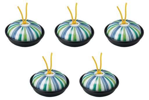 5個セット十草模様会席鍋(小)[14.2x7cm]|会席鍋蓋強化直火セトモノホンポ(Setomonohonpo)